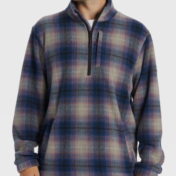 BILLABONG NEW Boundary Mock Neck Fleece Jacket - Picture 2 of 13